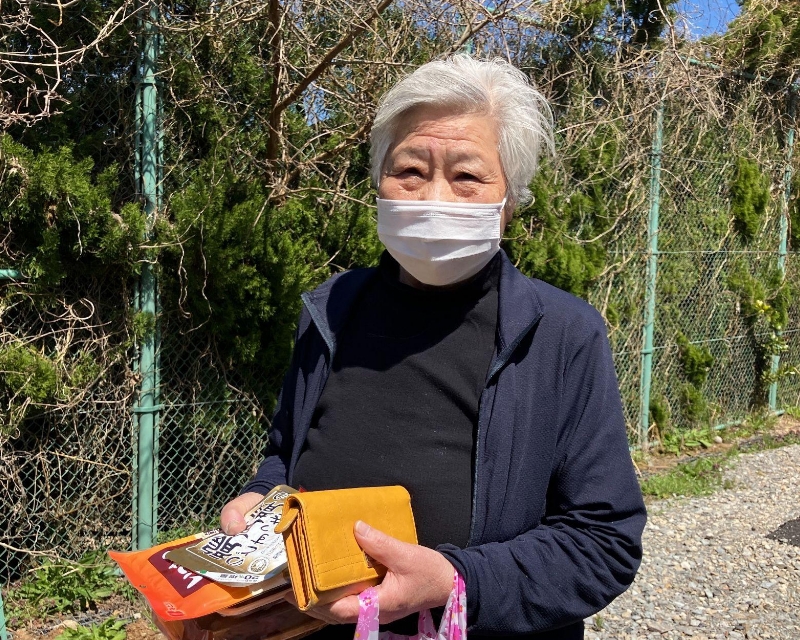 70代女性のお客様