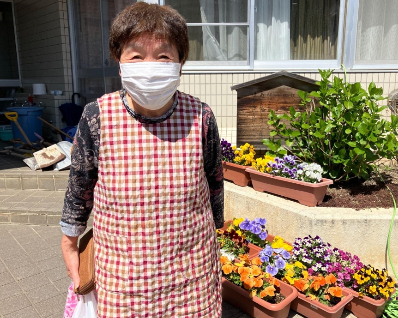 70代女性のお客様