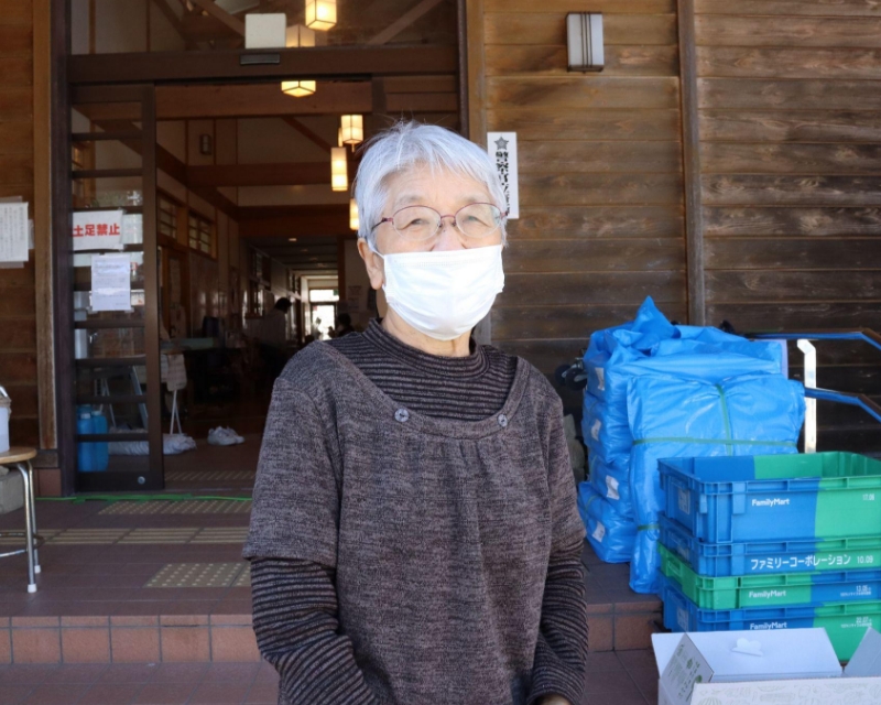 80代女性のお客様